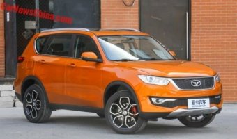 Chery представит новый кроссовер Cowin X3