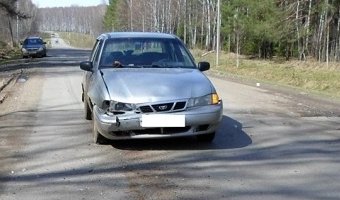 В Удмуртии пьяный водитель Daewoo без прав врезался в ВАЗ