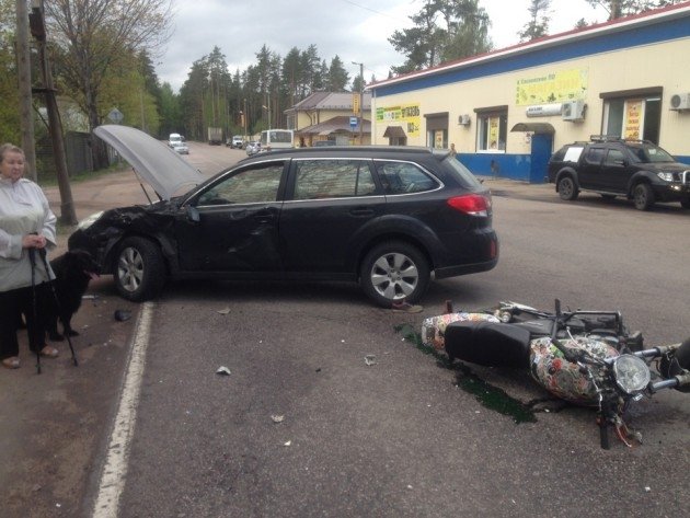 В поселке Сосново в ДТП пострадал 17-летний мотоциклист (5).jpg