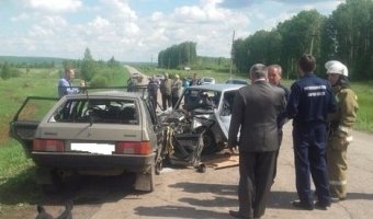 Под Самарой в ДТП погибли пять человек