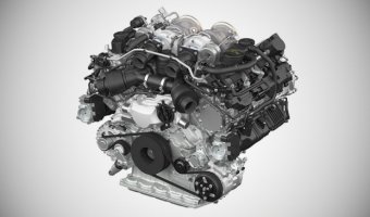 Porsche представил новый двигатель V8