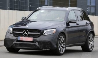 Mercedes вывели на дорожные тесты AMG GLC 63
