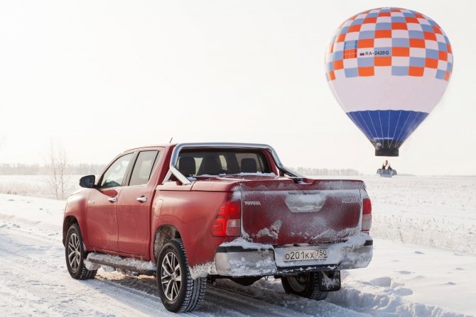 Toyota Hilux в проекте Федора Конюхова &quot;Кругосветное путешествие на воздушном шаре&quot;