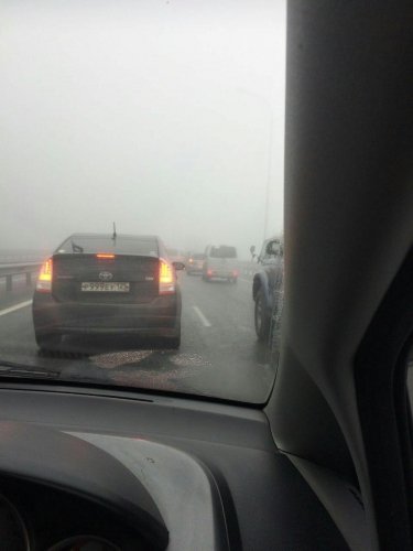 Во Владивостоке из-за тумана на трассе столкнулись более 40 машин (13).jpg