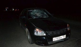 Под Новосибирском Lada Priora насмерть сбила молодого человека