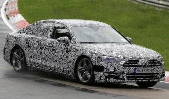 Седан Audi A8 нового поколения вышел на тесты