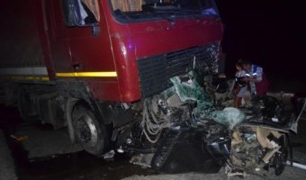 В Краснодарском крае в ДТП с фурой погибли три человека
