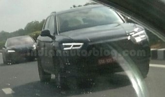 Новый Audi Q5 заснят фотошпионами