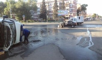 В Самаре в ДТП попала «скорая», везшая тяжело пострадавшего ребенка