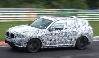 Новый «заряженный» кроссовер BMW X3 M проходит тесты