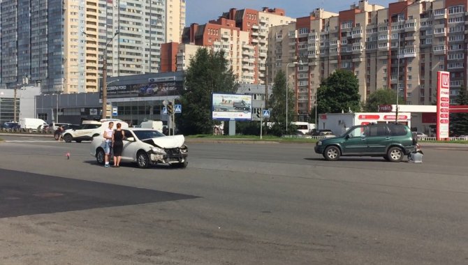 ДТП на Выборгском шоссе