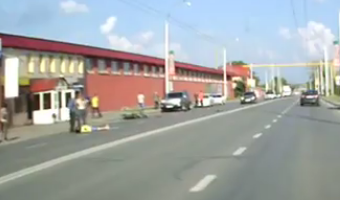 В ДТП на Красноармейской в Кемерове пострадал мотоциклист