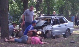 В Ульяновске ВАЗ сбил трех человек