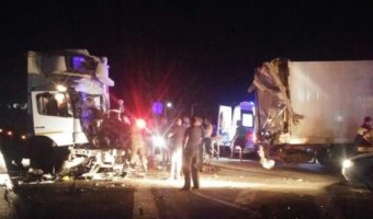 Под Волгоградом в ДТП с грузовиками погиб человек