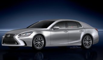 В Сети появились изображения нового поколения седана Lexus LS