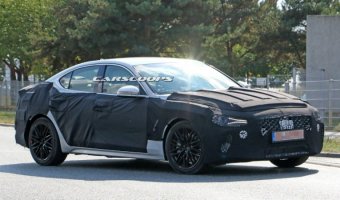 На тестах замечен новый седан Genesis G70