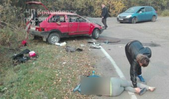 В Красноярске в ДТП погиб водитель ВАЗа