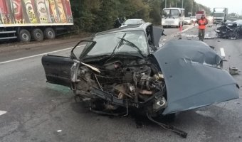 Под Воронежем в ДТП погиб водитель Audi, не выставивший знак аварийной остановки