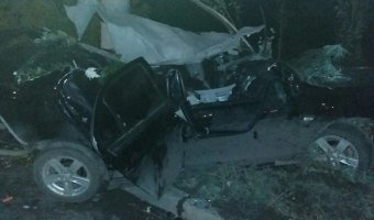 Молодой водитель Mitsubishi погиб в ДТП в Ульяновске
