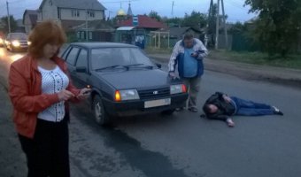 В Омске ВАЗ сбил мужчину на переходе