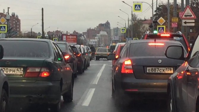 ДТП на Выборгском шоссе