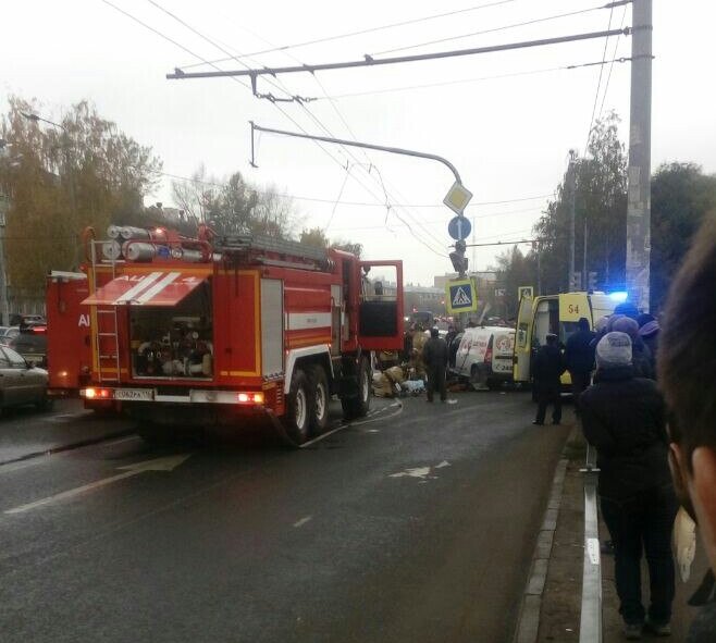 ДТП в Казани 21.10.2016