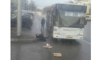 В Уфе автобус насмерть сбил пешехода