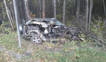 В ДТП в Томске погибла пассажирка иномарки