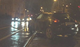 NISSAN JUKE разбился на Лесном проспекте