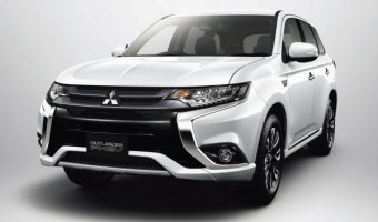 Mitsubishi выпустит новую версию гибридного внедорожника SUV Outlander