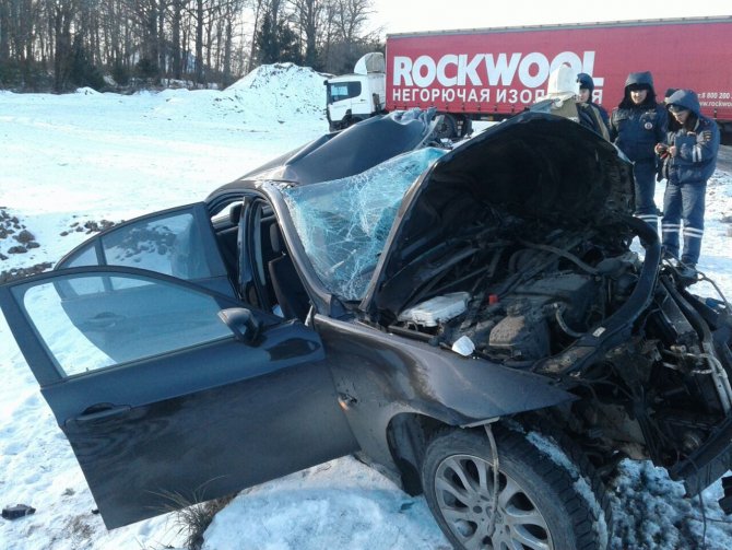 В Татарстане в ДТП с фурой погиб водитель BMW (1)