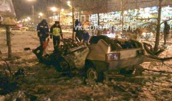В ДТП в Красноярске погибли три человека