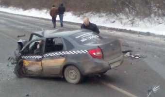 В ДТП под Новосибирском погиб таксист