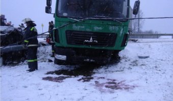 В ДТП под Брянском погибли два человека и пострадали двое детей