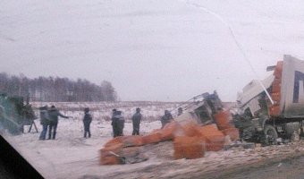 Под Новосибирском оторвавшийся прицеп МАЗа убил пассажира «Скании»