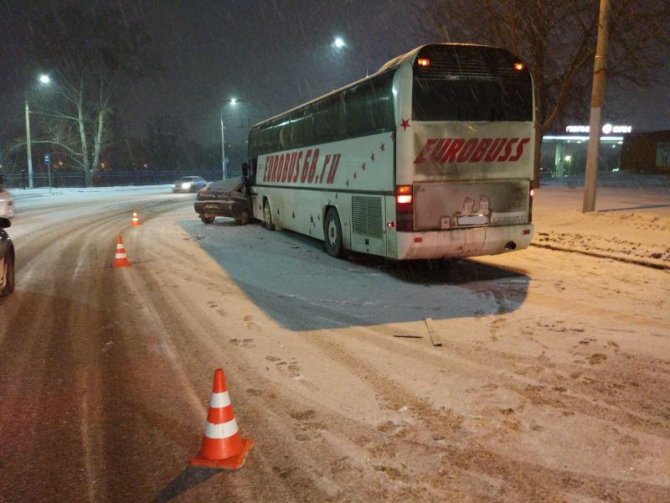 В ДТП с автобусом в Рязани погибла женщина (3)