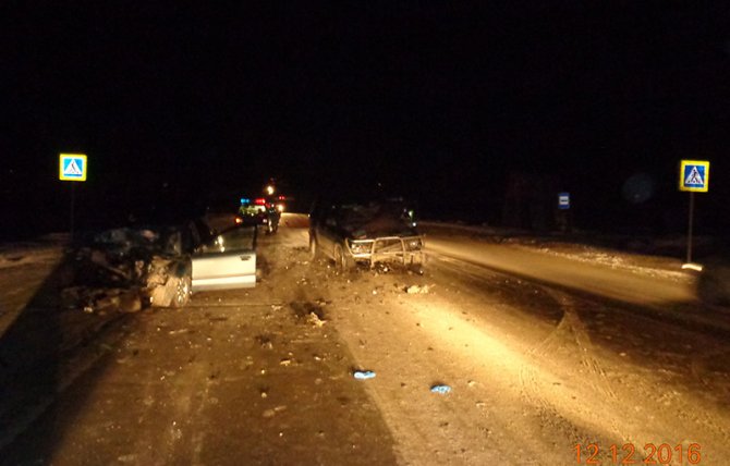 В Сосновском районе в лобовом ДТП погибла женщина-водитель (7)
