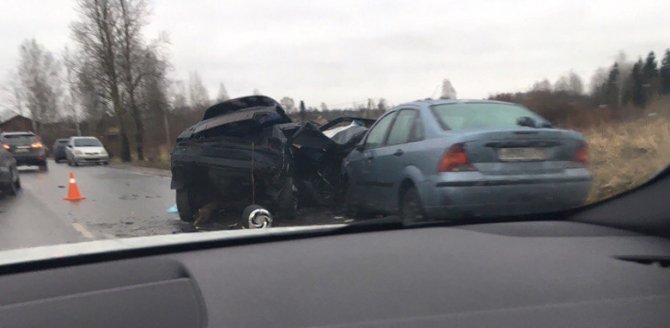 В ДТП в Петербурге погиб водитель (5)