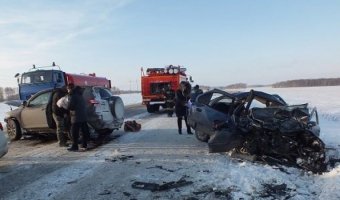 В лобовом ДТП в курганской области погиб годовалый ребенок