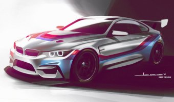 BMW представили новый спорткар M4 GT4
