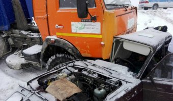 В ДТП с КамАЗом на трассе Р-254 «Иртыш» погибла женщина-водитель