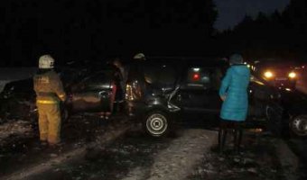 В ДТП под Ярославлем пострадали шесть человек