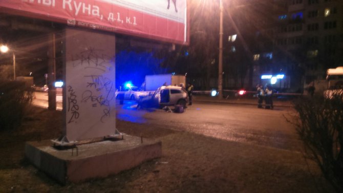 В ДТП на Белы Куна в Петербурге в новогоднюю ночь погибли двое (4)