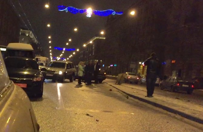 ДТП на проспекте Стачек
