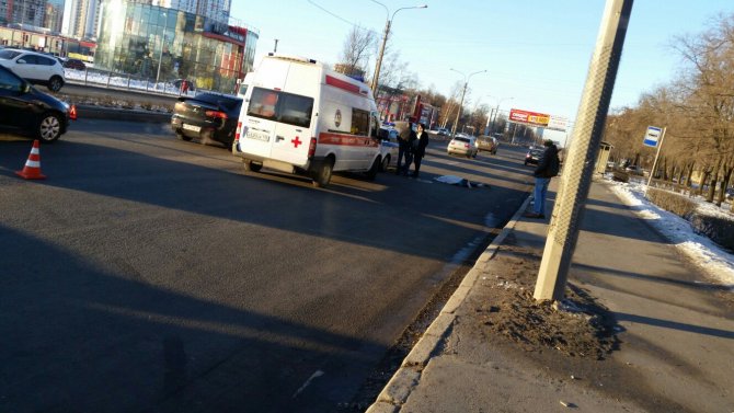 В Петербурге на Московском шоссе насмерть сбили ребенка (2)