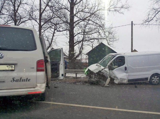 В ДТП с микроавтобусами в Верево пострадали пять человек (2)