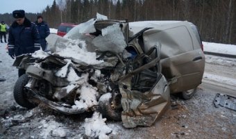 В ДТП на Серовском тракте погибли два человека