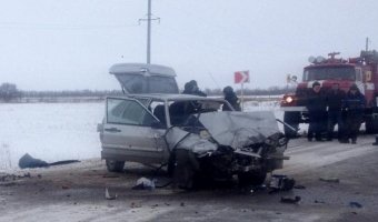 В ДТП в Волгоградской области пострадали дети и беременная женщина