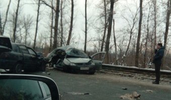 В ДТП на трассе Оренбург-Самара погиб пассажир автомобиля