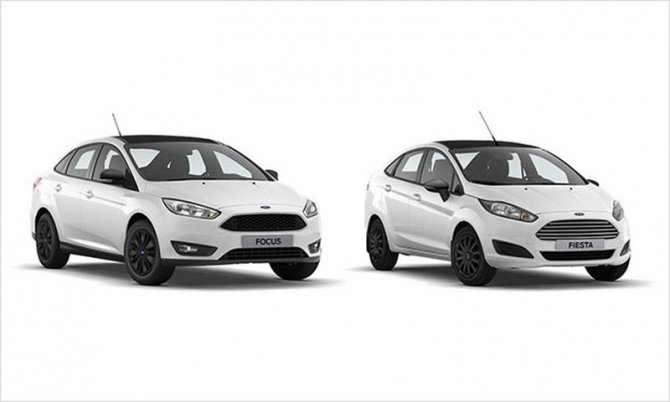 Ford выпустил новые черно-белые версии Focus и Fiesta (2).jpg